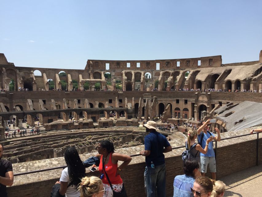 Rome: Colosseum Express Guided Tour with Arena Access Option - Inside the Colosseum for one focused hour