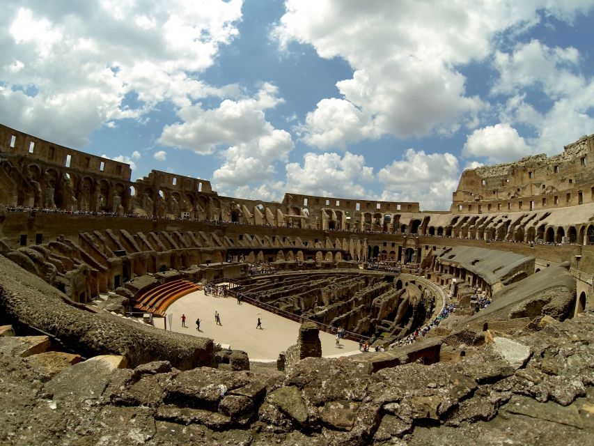 Rome: Colosseum Express Guided Tour with Arena Access Option - Roman Forum and Palatine Hill on your own