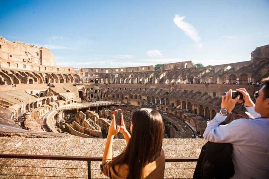 Rome: Colosseum, Palatine & Roman Forum Tour w/Entry Ticket - Finding Largo Gaetana Agnesi above the metro
