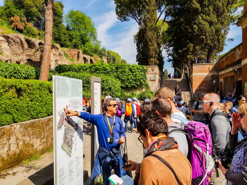 Rome: Colosseum, Roman Forum & Palatine Hill Tour - Entering the Colosseum with a guide