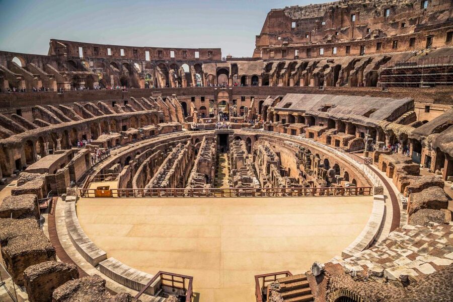 Rome: Colosseum Tour with Access to the Gladiator Arena - What happens at the arena floor