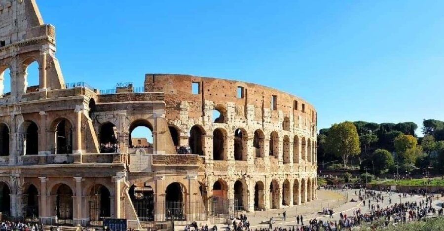Rome: Colosseum Tour with Underground and Arena Floor Access - Entering the Colosseum through the fast-access entrance