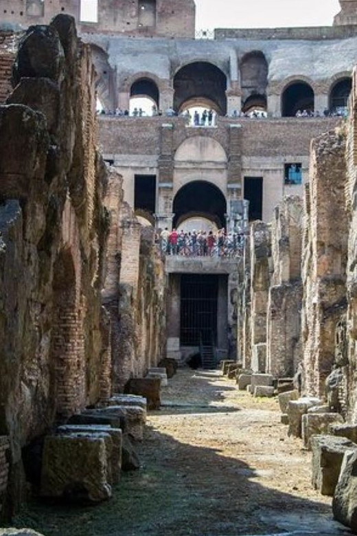 Rome: Colosseum Tour with Underground and Arena Floor Access - Walking onto the arena floor