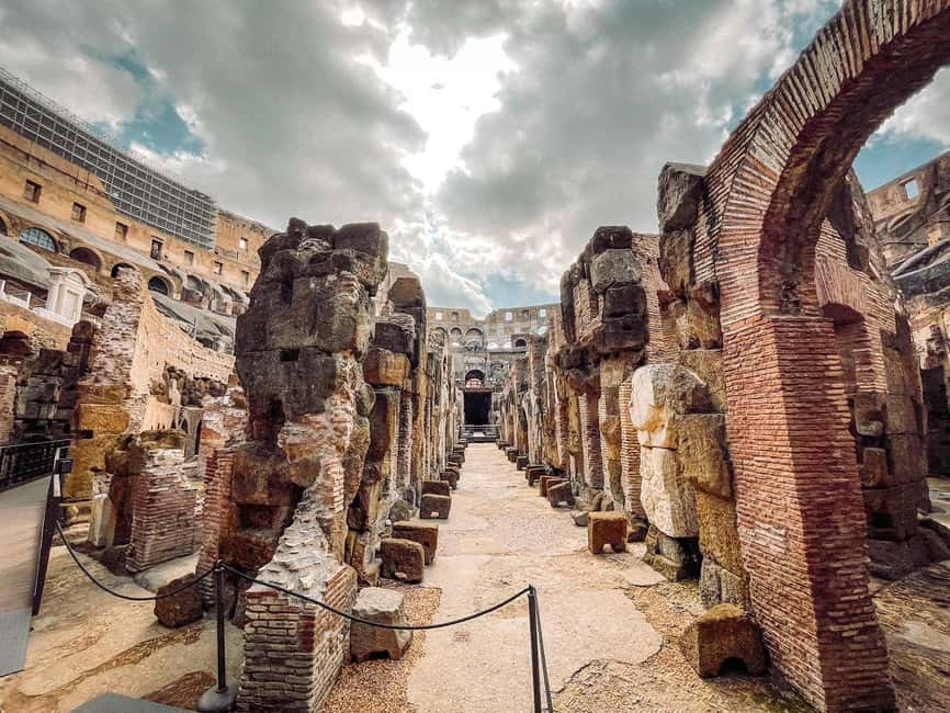 Rome: Colosseum Underground and Arena Tour - The Roman Forum comes first, so arrive ready to walk