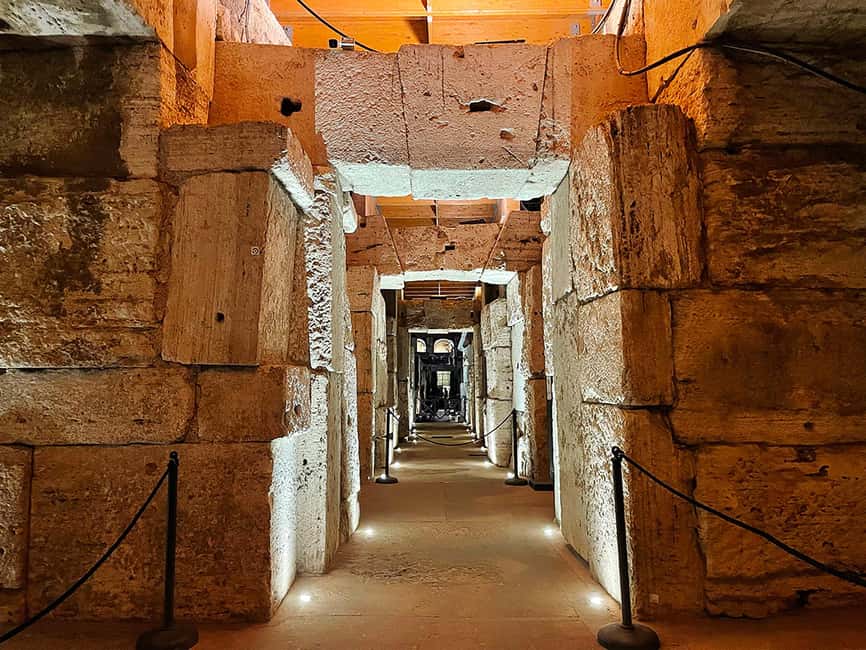 Rome: Colosseum Underground and Arena Tour - Walking onto the arena floor