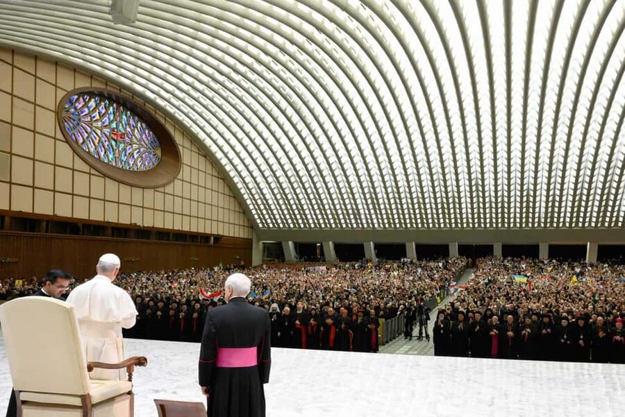 Rome: Escorted Papal Audience Experience with Entry Ticket - Finding a good place for the audience