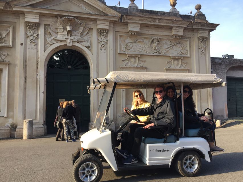 Rome: Evening Golf Cart Tour with Aperitivo - Vatican City, Castel Sant’Angelo, and Janiculum Hill