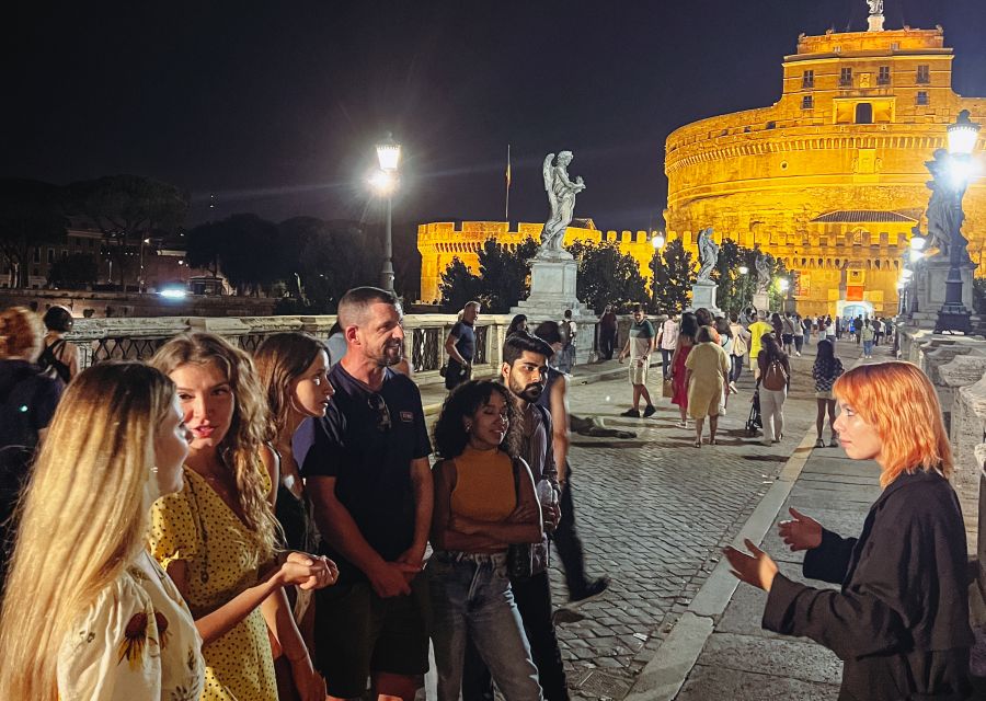 Rome: Ghostly Nighttime Walking Tour - Castel Sant’Angelo and the final stretch