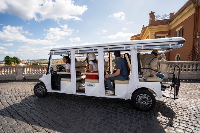 Rome Golf Cart Tour : Half-Day Private or Small Group Sightseeing - Trevi Fountain: Expect Crowds and a Classic Coin Toss