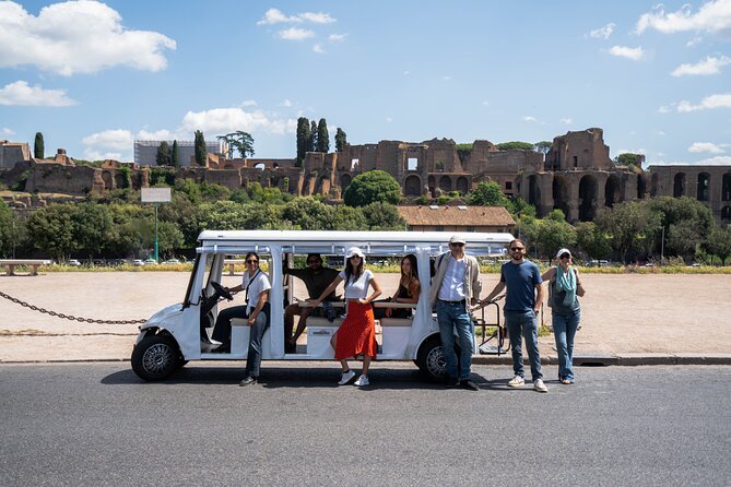 Rome Golf Cart Tour : Half-Day Private or Small Group Sightseeing - Starting Near Piazza Santa Caterina della Rota