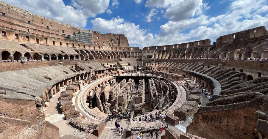 Rome: Guided Colosseum Tour with Arena Entrance - Starting at the Roman Forum and Palatine Hill