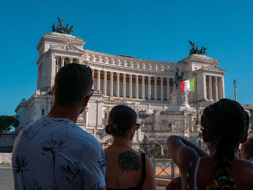 Rome: Guided Walking Tour in English or Spanish - The Monument to Victor Emmanuel II and modern Italy