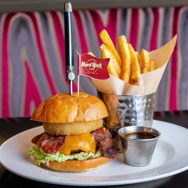 Rome: Hard Rock Cafe Experience - Diamond Menu: more food and more choice