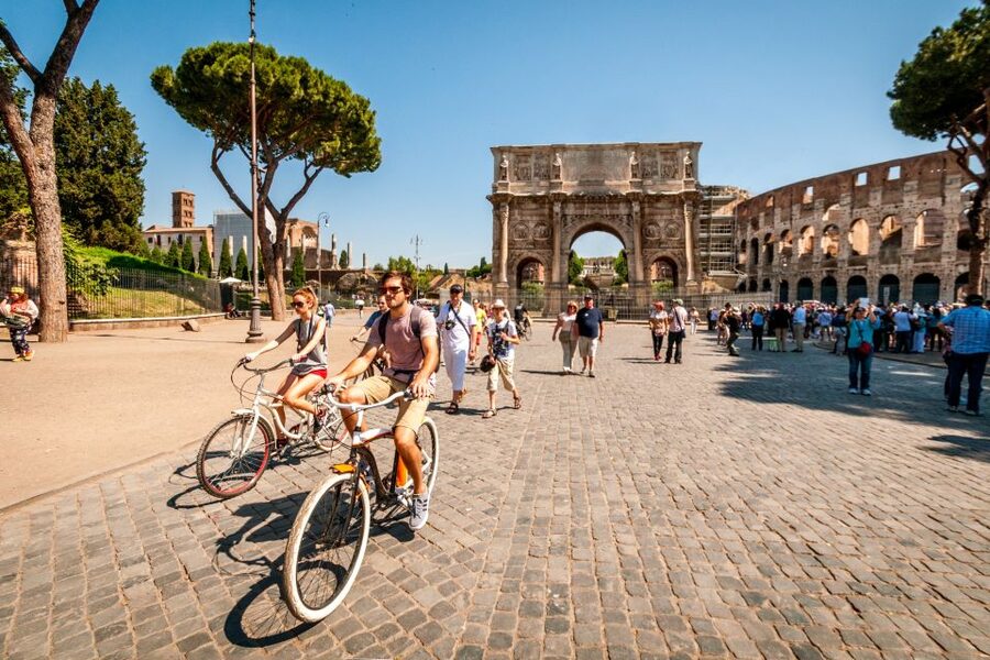 Rome: Highlights Bike Tour - The Colosseum and Circus Maximus
