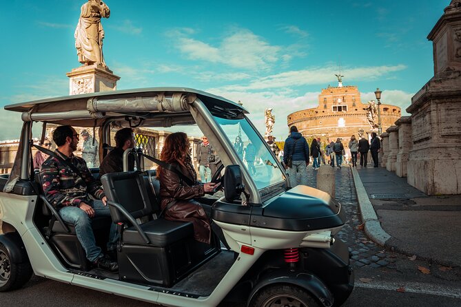Rome Highlights by Golf Cart Private Tour - The Imperial Forums and Colosseum are exterior highlights
