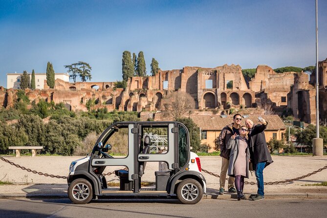 Rome Highlights by Golf Cart Private Tour - Teatro di Marcello and Castel Sant’Angelo finish the route