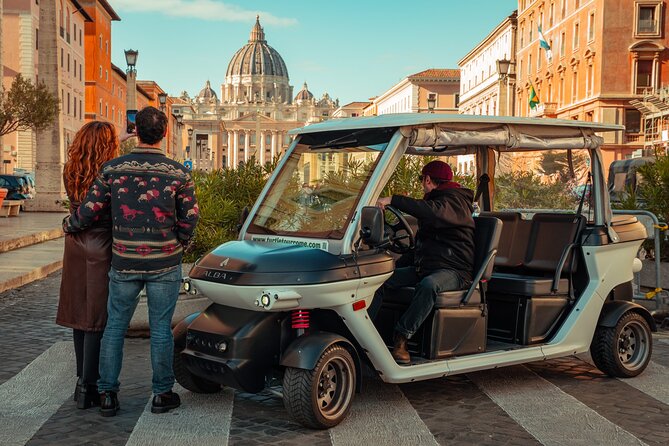 Rome Highlights by Golf Cart Private Tour - Trevi Fountain and Trajan’s Column bring Rome’s grand monuments close