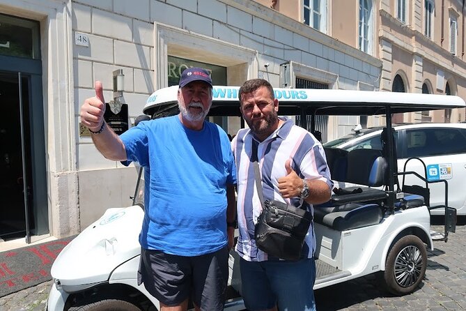 Rome Highlights City Tour by Golf Cart with Gelato - The Pantheon stop and the promised gelato