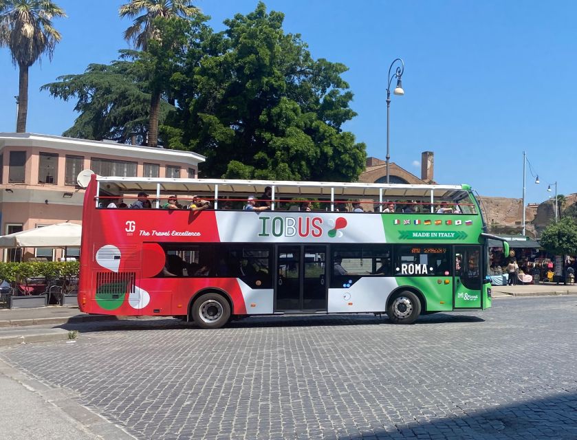Rome: Hop-On Hop-Off Open-Top Bus City Tour - Key points to know before you ride