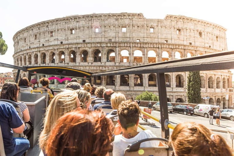 Rome: Hop-on Hop-off Sightseeing Bus Tour with Audioguide - Key points to know before you go