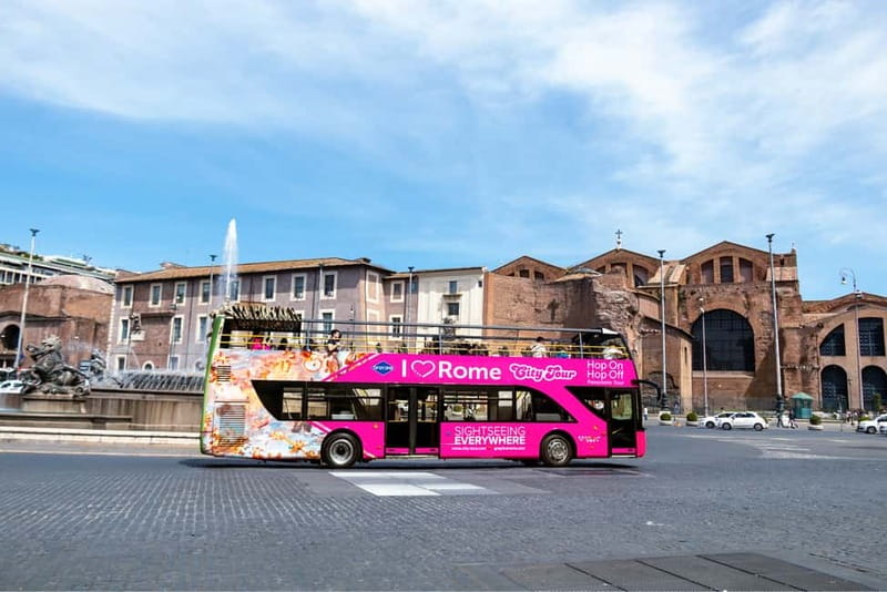 Rome: Hop-on Hop-off Sightseeing Bus Tour with Audioguide - Circus Maximus and the Mouth of Truth