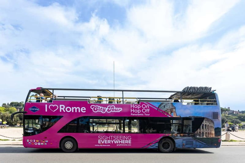 Rome: Hop-on Hop-off Sightseeing Bus Tour with Audioguide - Vatican City, St. Peter’s Basilica, and Castel Sant’Angelo