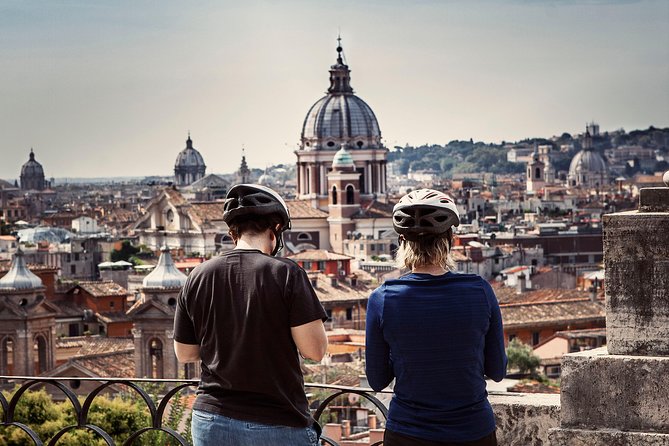 Rome in a Day Cannondale E-Bike Tour with Typical Italian Lunch - Piazza Venezia and the layers of central Rome