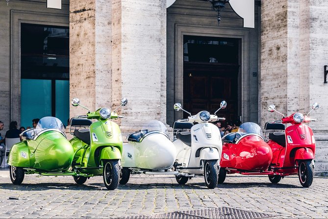 Rome Morning Vespa Sidecar Tour in Rome with Cappuccino - Why a Vespa is a smart way to see Rome