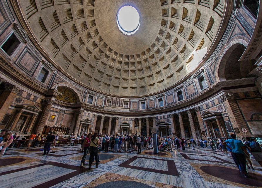Rome: Pantheon, Trevi Fountain & Roman Squares Guided Tour - Clothing, bags, and security rules