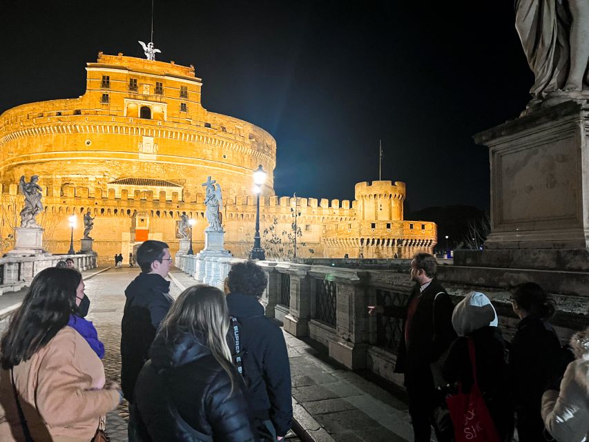 Rome: Paranormal Night Walking Tour & Secret Backstreets - Piazza Farnese and the first change of pace