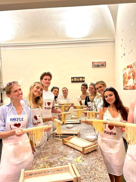 Rome: Pasta Making Class with Wine, Limoncello, and Dessert - Sitting Down to Eat What You Made