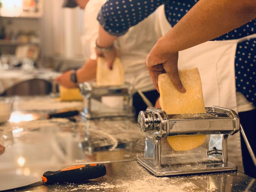Rome: Pasta & Tiramisu Class with Free Flowing Fine Wine - Making handmade pasta from scratch
