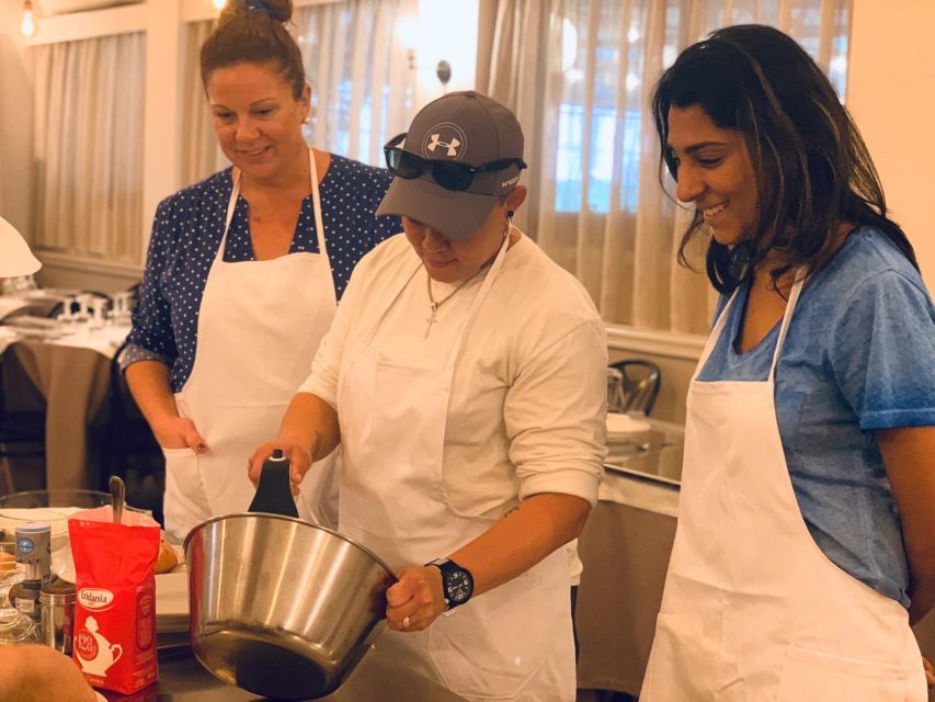 Rome: Pasta & Tiramisu Class with Free Flowing Fine Wine - Dietary needs and accessibility