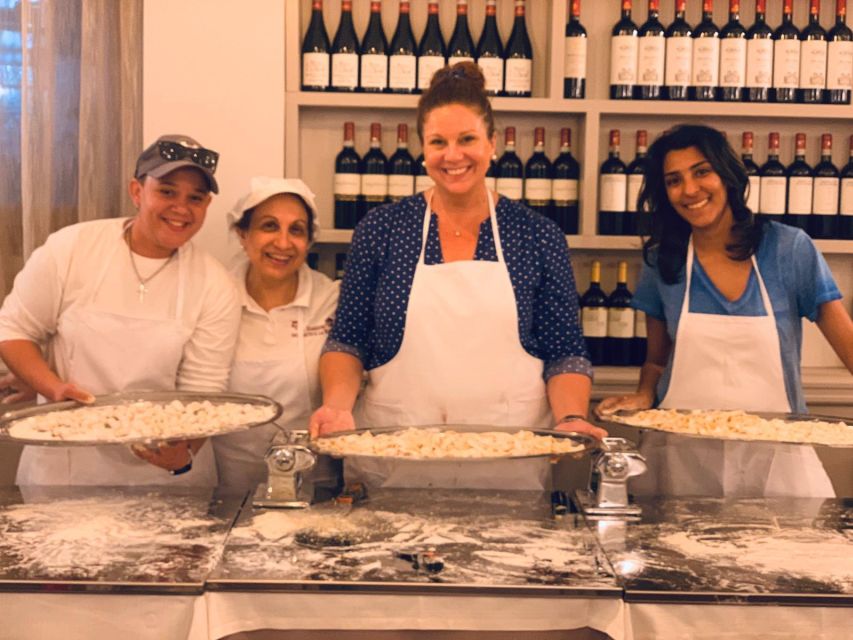 Rome: Pasta & Tiramisu Class with Free Flowing Fine Wine - Starting with tasting and Italian food talk