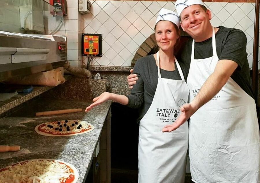 Rome: Pizza & Tiramisu Making Class with Wine & Limoncello - The Meal, Wine, and Limoncello Finish