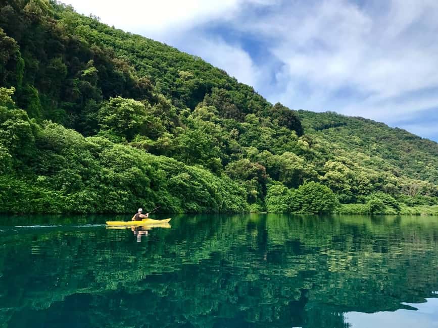 Rome: Popes' Lake, Kayak Tour with Swimming & Roman Pizza - Getting from Anagnina to the lake