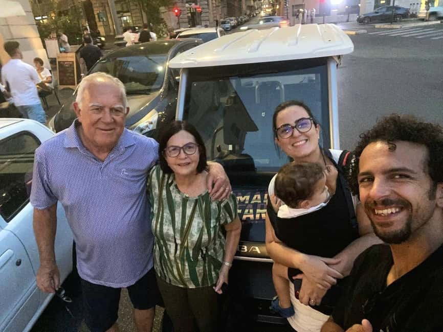 Rome: Private Golf Cart tour with a Local Guide - What the $75 price gets you