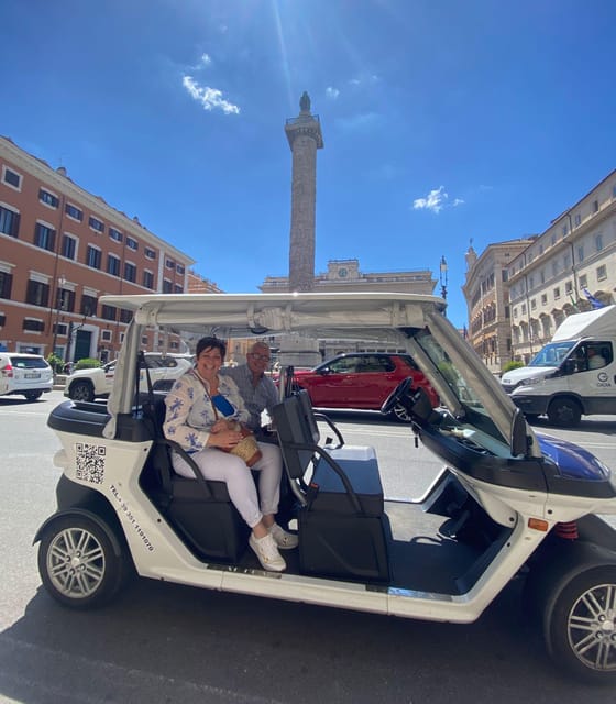 Rome: Private Golf Cart Tour with Artisanal Gelato - How the private guide changes the experience
