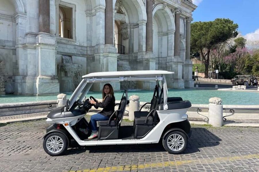 Rome: Private Golf Cart Tour with Artisanal Gelato Tasting - How much can you really see in two and a half hours?