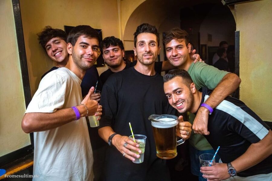 Rome: Pub Crawl and Ultimate Party with Open Bar and Pizza - Drinking Games And Welcome Shots