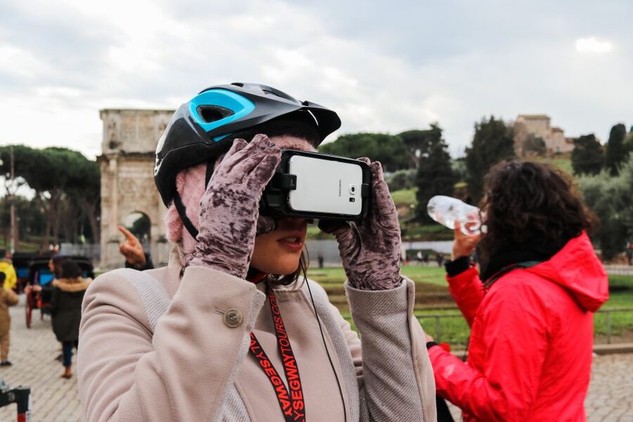 Rome: Sights by Segway Tour - The virtual reality feature