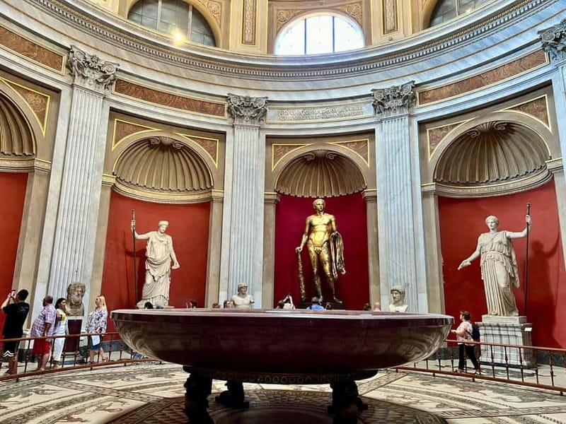 Rome: Sistine Chapel, Vatican Museums and Basilica Tour - Ancient sculpture and Michelangelo’s artistic world