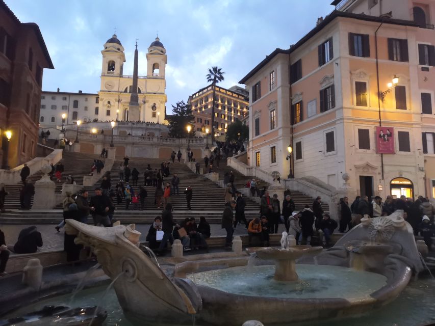 Rome: Spanish Steps, Trevi, Navona and Pantheon Sunset Tour - Piazza Navona and Bernini’s Four Rivers Fountain