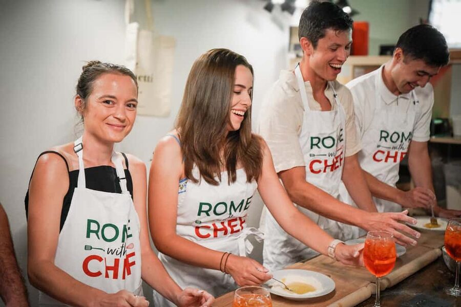 Rome: Spritz & Spaghetti Cooking Class - Key points to know