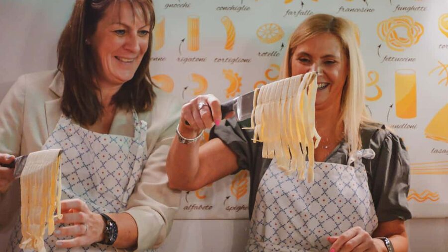 Rome: Spritz & Spaghetti Cooking Class - A Hugo spritz while the pasta cooks