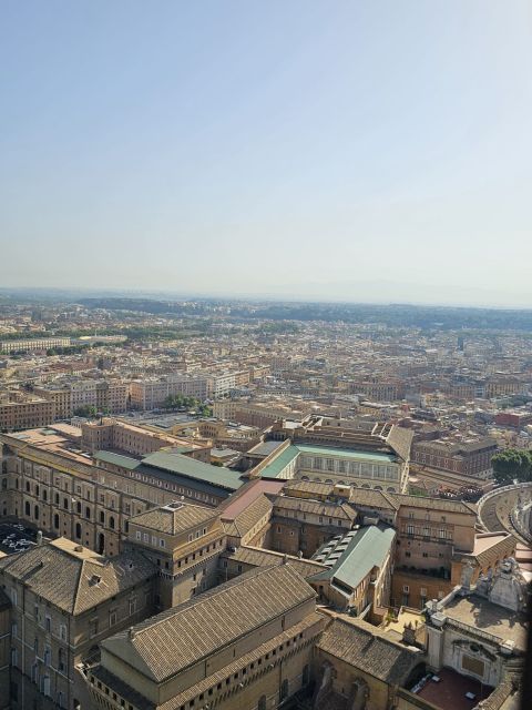 Rome: St. Peter's Basilica and Papal Tombs Guided Tour - What about the dome?