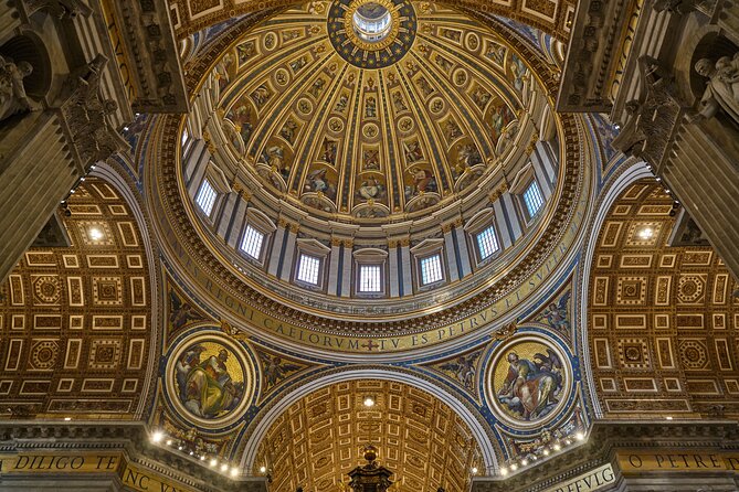 Rome: St. Peter's Basilica, Dome Climb, and Underground Tour - Security and the first look inside St. Peter’s
