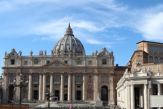 Rome: St. Peter's Basilica, Dome Climb, and Underground Tour - The basilica’s marble, mosaics, and dome