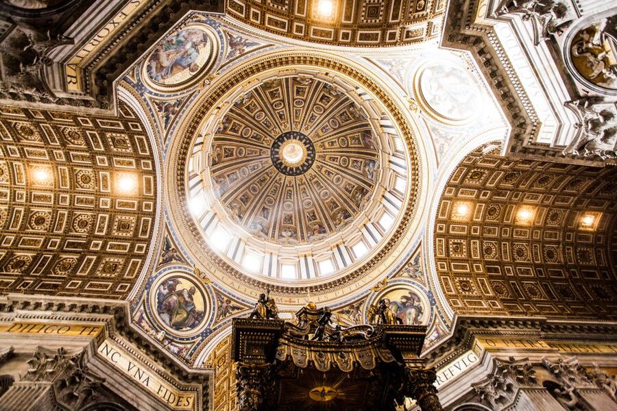Rome: St. Peter's Basilica & Dome Entry Ticket & Audio Tour - The elevator and 300-step climb