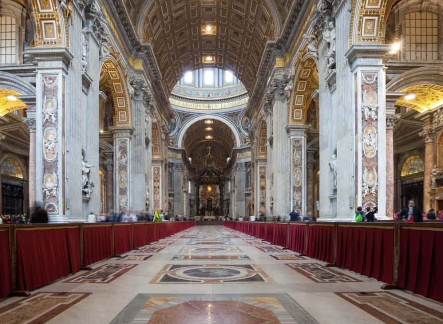 Rome: St. Peter’s Basilica Tour with Vatican Grottoes - Entering St. Peter’s Basilica